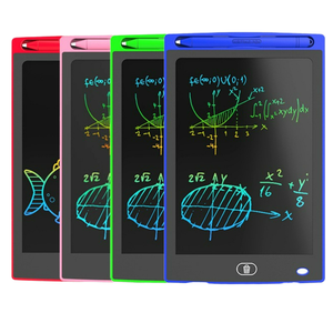 Tablette d'écriture LCD pour enfants 8,5 pouces, tableau de dessin effaçable, bloc-notes personnalisable, style bloc-notes, tableau à gribouiller pour enfants - Product Image 2