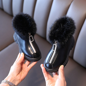 4-12 Years Kids Winter Snow Boots Warm Winter Non-Slip Girls Snow Boots Winter Boots Kids for Toddlers - Product Image 5