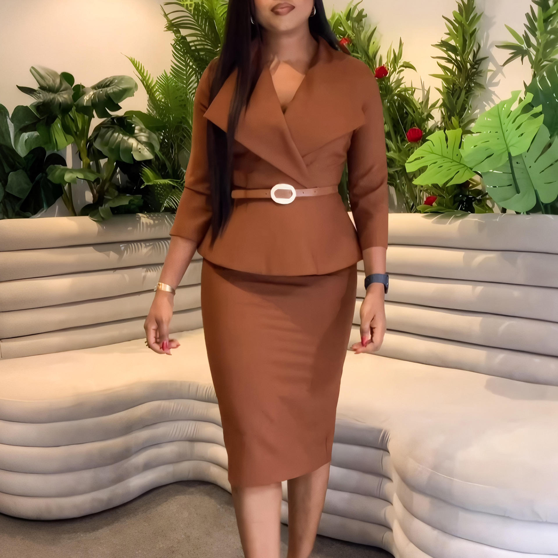 Official Dresses for Ladies Elegant Plus Size