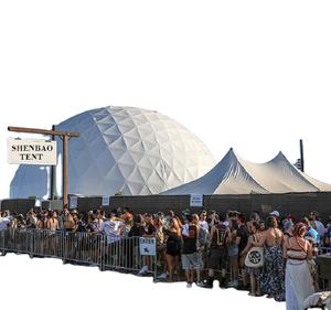 Shenbao Party Event Tente Gonflable Led Light Blow up Gran tienda de circo portátil 20m Circo Inflable Igloo Dome Tent - Product Image 3
