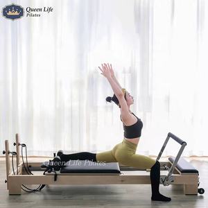 Queenlife 2026 Reformer Pilates houten trainingsapparatuur balans training Koreaanse Pilates instrumenten digitale machine voor vrouwen - Product Image 6
