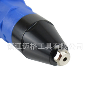 Electric Rivet Gun Adapter With Metal Plastic Body Blue Version For Electric Drill Tools - Product Image 2