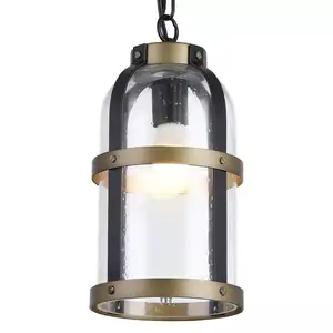 Lámparas personalizadas de estilo Industrial, barra de luz de un solo cabezal, para restaurante, pasillo, americano