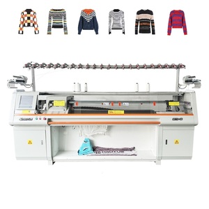 Lange Gebruikstijd 72Inch Hoge Snelheid Drie Systeem Universele Computergestuurde Trui Platte Breimachine - Product Image 5
