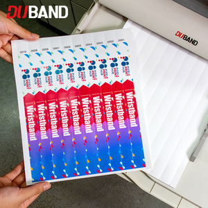 สายรัดข้อมือผ้าพิมพ์ลาย DIY แบบแผ่น A4, แผ่นเปล่าสำหรับพิมพ์ลวดลายต่างๆ, ใช้ได้กับเครื่องพิมพ์เลเซอร์และอิงค์เจ็ทสำหรับ<span class=keywords><strong>งาน</strong></span>อีเว้นท์ - Product Image 4
