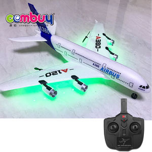 Avión <span class=keywords><strong>RC</strong></span> Eléctrico EPP de 3 Canales y 2.4G con Luces LED, Juguete Volador de 70G, Airbus <span class=keywords><strong>A380</strong></span>, Control Remoto de 200M, Listo para Volar - Product Image 2