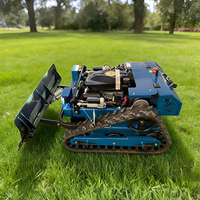 Cortadora de Césped Robótica con Control Remoto, Tractor Cortacésped con Control Remoto y Quitanieves, Envío Gratis