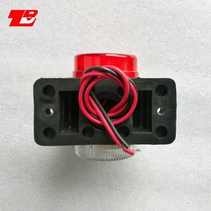 Tam Giác Đôi Side Marker Đèn Red & White Red & Amber <span class=keywords><strong>LED</strong></span> Giải Phóng Mặt Bằng Ánh Sáng 12V/24V Đèn Tín Hiệu Cho Xe Tải Trailer Phổ Xe - Product Image 5