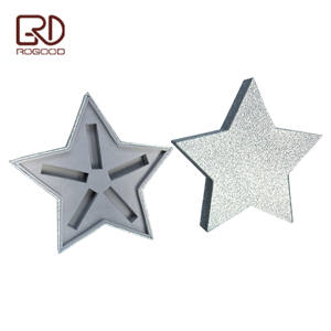 Boîte cadeau scintillante en forme d'étoile ROGOOD Premium pour parfum, coffret de parfum de luxe, emballage élégant pour échantillons cosmétiques, boîte P2320 - Product Image 6