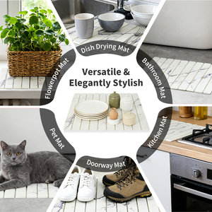 Tapis <span class=keywords><strong>de</strong></span> bain en diatomite antidérapant pour cuisine, fabriqué en pierre, design personnalisé, haute qualité, 40*60 cm, vente chaude, <span class=keywords><strong>pas</strong></span> <span class=keywords><strong>cher</strong></span> - Product Image 3