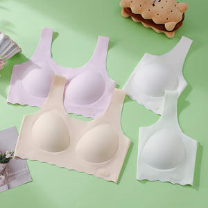 Sujetador personalizado para chicas, <span class=keywords><strong>precio</strong></span> bajo, sujetador, lencería de talla grande, ropa interior, sujetadores, bralette femenino, tops de <span class=keywords><strong>tubo</strong></span> sin costuras - Product Image 4