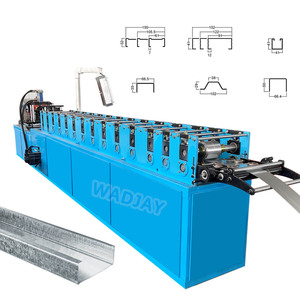 <span class=keywords><strong>Machine</strong></span> de formage à rouleaux de profilés métalliques pour cloisons sèches à grande vitesse, galvanisée - Product Image 1