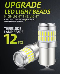 A80 DC12V مصابيح سيارة 30sm304014smd BA15S P21W P21/5W مصابيح سيارة من نوع BAY15D T20 - Product Image 4
