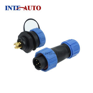 <span class=keywords><strong>SP</strong></span> Series <span class=keywords><strong>2</strong></span> 3 4 5 6 7 9Pin Multi Pin Connector IP68 Acero inoxidable Circular Aviación Eléctrica Connector-SP11 SP13 SP17 SP21 - Product Image 3