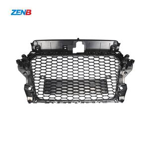 Convient à <span class=keywords><strong>Audi</strong></span> <span class=keywords><strong>A3</strong></span> S3 8V 2013 2014 2015 2016 <span class=keywords><strong>Calandre</strong></span> de voiture 2013-2016 <span class=keywords><strong>A3</strong></span> S3 <span class=keywords><strong>Calandre</strong></span> avant noire brillante Style RS3 <span class=keywords><strong>Calandre</strong></span> 8V3853651 - Product Image 2