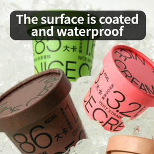 Hộp Đựng Kem 5Oz 6Oz 8Oz In Logo Cá Nhân Có Thể Phân Hủy Dùng Một Lần - Product Image 5