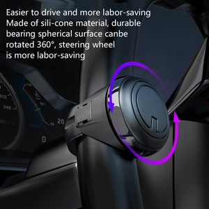 <span class=keywords><strong>Volante</strong></span> giratorio Booster Spinner Knob Rotación de 360 grados Cojinete de metal Manija de potencia en forma de <span class=keywords><strong>bola</strong></span> - Product Image 5