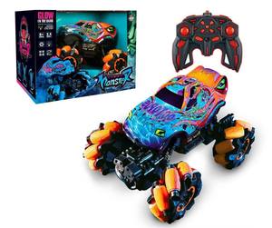 Auto Telecomandata RC 2.4G 4WD Fuoristrada a Doppia Faccia con Rotazione a 360°, Giocattolo per Acrobazie - Product Image 5