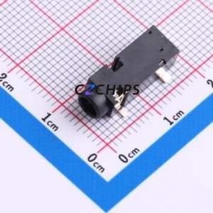 MJ-3523-SMT-TR Audio <b>Connector</b> (Headphone) <b>Connector</b> 1A 12V Brass/ Copper Alloy Silver - Product Image 1