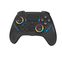 Manette de Jeu Ergonomique avec Bouton Turbo Moteur à Vibration, Accessoires de Jeu pour Manette PS4 PS5