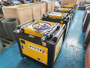 Máquina dobladora de barras de refuerzo Control automático PLC de 32mm - Product Image 2