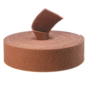 เทปทรายขัดแบบม้วน ไม่ถักทอ สีน้ำตาล กว้าง 50 มม. สำหรับขัดไม้และโลหะ - Product Image 1