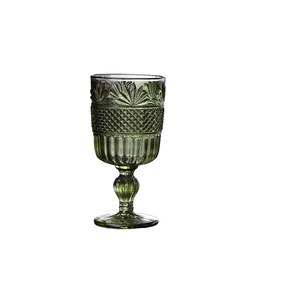 Gobelet en verre vert jade, fourni par l'usine, pour l'Amérique du Nord/le Moyen-Orient - Solution tout-en-un pour bistro/brunch/hôtel/restaurant - Product Image 5
