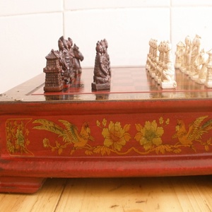 26*26*6cm gỗ archaize cờ vua quốc tế - Product Image 5