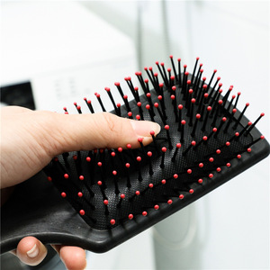 <b>Wide</b>-tooth scalp massage airbag <b>comb</b>, large-bladed <b>comb</b>, plastic hair <b>comb</b> for curly, smoothing, and long hair, flat <b>comb</b> - Product Image 2
