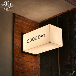 Letrero Luminoso LED Personalizado con Acrílico Esmerilado y Gráficos Personalizados para Montaje en Pared de Bares y Pubs al Aire Libre - Product Image 2