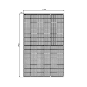 Fournisseurs de panneaux solaires de haute qualité 550 Watt 575Watt 585W 600 Watt Panneaux solaires de type N pour toit de terrasse - Product Image 3