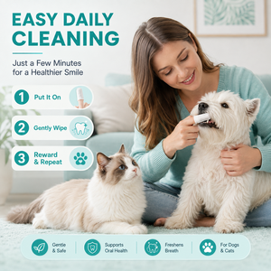 Salviette Dentali per Animali Domestici Facili da Usare per Cani e Gatti di Piccola Taglia, 50 Pezzi, Salviette per Igiene Orale, Prezzo all'Ingrosso, Spedizione Rapida, Articolo Disponibile - Product Image 6