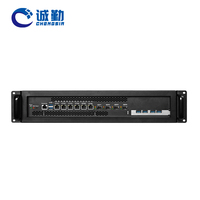 Intel 13th Gen Core I3 I5 I7 I9 CPU 6LAN 2u Server Case 4*SFP 10G Network Application 2*DDR4 Pfsense Firewall Router Mini PC
