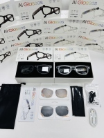 Gafas Inteligentes G2 con Traductor, Música Inalámbrica, Traducción por IA, Respuesta de Llamadas, Cámara HD y Funciones Deportivas