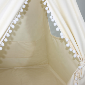 Tente de jeu en toile de coton pour enfants, vente en gros, économique, maison de haute qualité, jouet pour bébé, tente pour enfants indiens, <span class=keywords><strong>tipi</strong></span> - Product Image 5