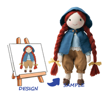 Porte-clés singe en peluche super doux personnalisé avec rembourrage en polyester et coton PP, boîte surprise