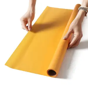 Papier de soie personnalisé Papier d'emballage cadeau kraft écologique avec impression sur une face