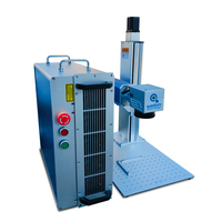 Machine de marquage laser à fibre divisée Quantum JPT Mopa 200W 300W, marqueur laser pour métal et pièces de monnaie