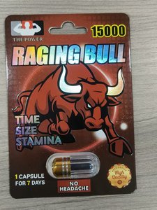 Capsules Raging Bull en marque blanche en gros – Complément d'amélioration masculine avec soutien de l'endurance et boost d'énergie sur 7 jours - Product Image 3