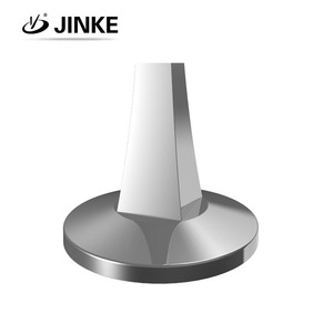 Chất lượng cao dây thép không gỉ stanchion bài rhomb Bạc rào cản cực với thiết kế độc đáo cho khách sạn Quản Lý Giao thông - Product Image 3