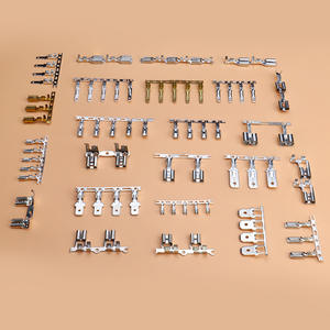 Terminal de desconexión rápida para electrónica científica popular, 2.8, 4.8, 6.3mm, con inserción de resorte para crimpado, de latón estañado - Product Image 1