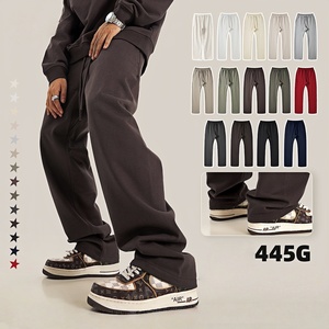 <span class=keywords><strong>Pantaloni</strong></span> Sportivi da <span class=keywords><strong>Uomo</strong></span> Personalizzati 445gsm, Vestibilità Ampia, Fondo Aperto, <span class=keywords><strong>Pantaloni</strong></span> Atletici, Jogger da <span class=keywords><strong>Uomo</strong></span> - Product Image 1