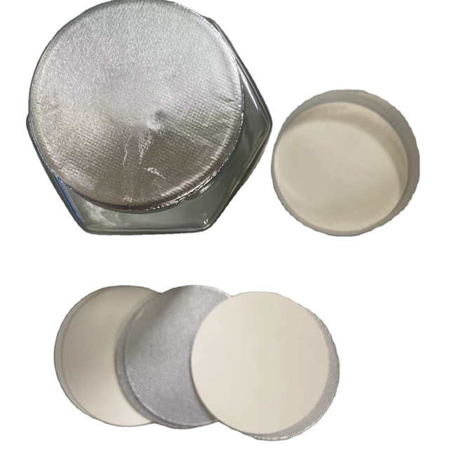 High Quality Induction Bottle Aluminum Foil Paper Sealing Gasket with logo Printing for Sealing to Honey Glass Cans