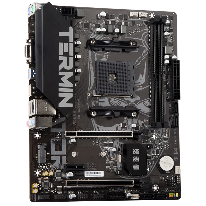 MAXSUN Terminator Gaming computer desk b550 computer parts motherboard