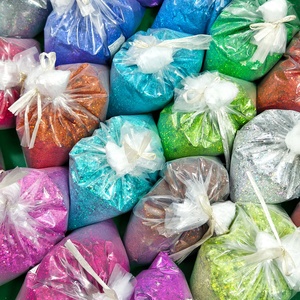 Glitter Ecologico in Poliestere Grosso 1kg 2KG 3KG 4KG 5KG 6KG 8KG 10KG in Sacchetto per Artigianato Natalizio, Fai da Te, Trucco - Direttamente dalla Fabbrica - Product Image 4