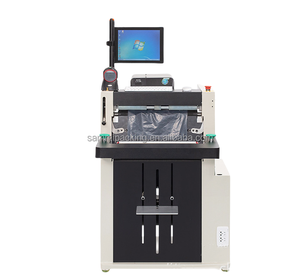 Machine d'étiquetage et de scellage automatique électrique conviviale pour les rouleaux de film PE d'emballage express pour colis en plastique - Product Image 1