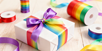 Vente chaude 4cm Transfert De Chaleur Multicolore Satin Rubans Ruban De Satin Personnalisé pour Gâteau Fleur Cadeau Décoration Emballage