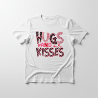 Câlins de haute qualité et transferts de chauffage Kissed Dtf Transferts sérigraphiés pour les conceptions de la Saint-Valentin