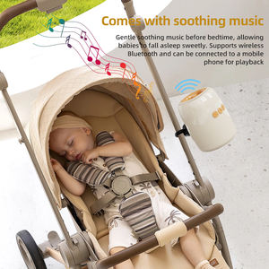 सफेद शोर के साथ स्वचालित बेबी प्राम रॉकर डिवाइस ब्लूटूथ संगीत हाथ मुक्त कंपन 45 मिनट ऑटो बंद - Product Image 3
