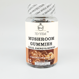 Ashwagandha cervello che rinforza l'integratore di fungo naturale estratto di supporto immunitario per alleviare lo Stress fungo estratto di gummies - Product Image 1